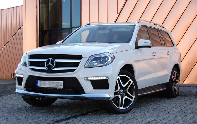 Mercedes-Benz GL cena 119900 przebieg: 179000, rok produkcji 2013 z Katowice małe 781